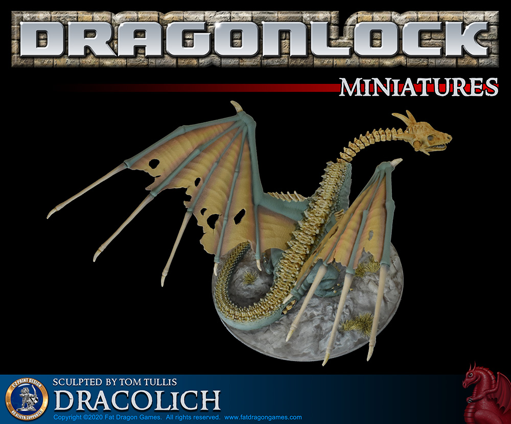 DRAGONLOCK™ Miniatures: Miniature Painting Holder FDG0249 - Fat