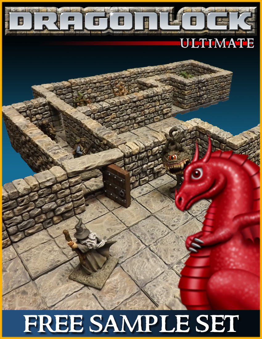 Free Dragonlock Sample Set Fat Dragon Games