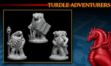 DRAGONLOCK™ Miniatures: Turdle Adventurers FDG0242