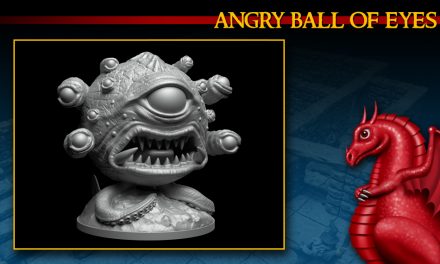 DRAGONLOCK™ Miniatures: Angry Ball of Eyes (‘Abe’) FDG0244