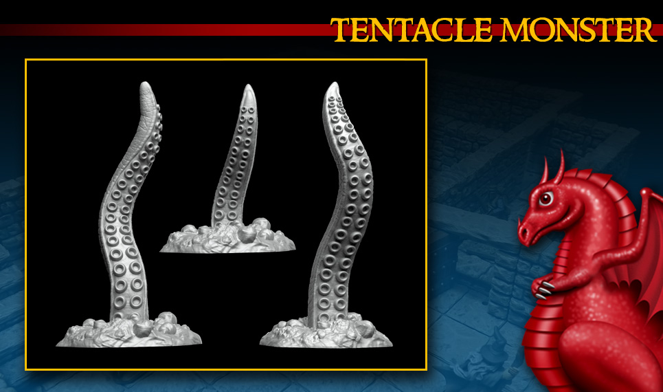 DRAGONLOCK™ Miniatures: Tentacle Monster FDG0247