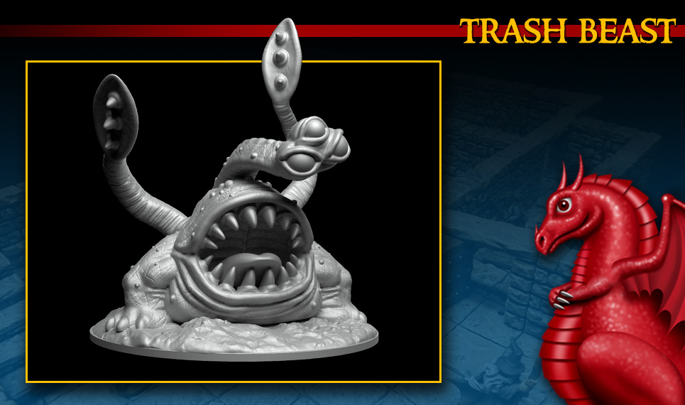 DRAGONLOCK™ Miniatures: Trash Beast FDG0248