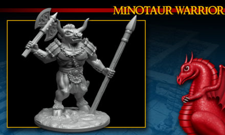 DRAGONLOCK™ Miniatures: Minotaur Warrior FDG0259