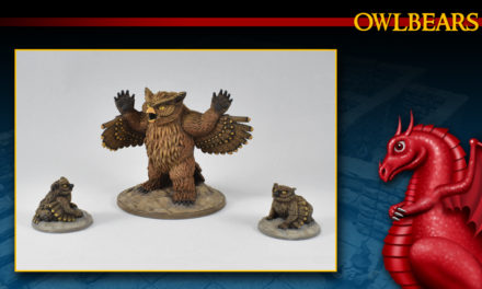 DRAGONLOCK™ MINIATURES: Owlbears FDG0260