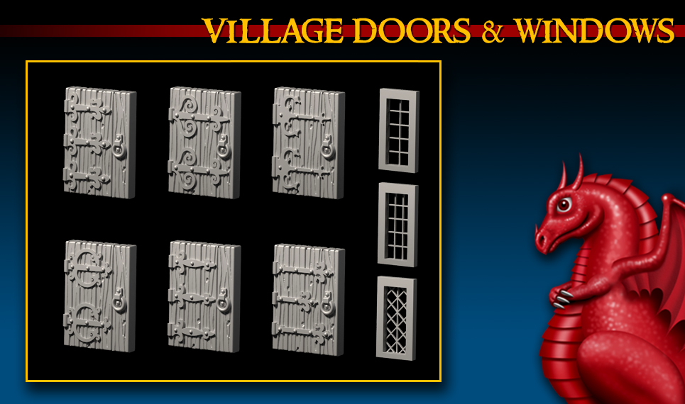DRAGONLOCK: Dragonshire Windows and Doors FDG0301
