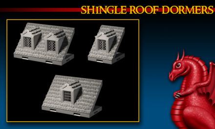 DRAGONLOCK: Dragonshire Shingle Roof Dormers FDG0308