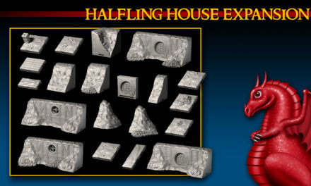 DRAGONLOCK: Dragonshire Halfling Homes FDG0316
