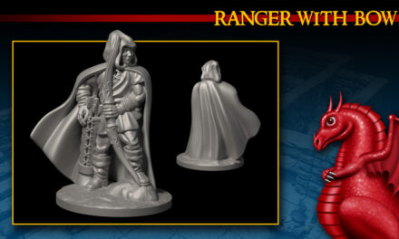 DRAGONLOCK Miniatures: Ranger with Bow FDG0322