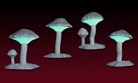 CRYPT CLASSICS: LED Giant Mushrooms FDG0375