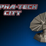 ALPHA-TECH CITY: Satellite Dish FDG0408
