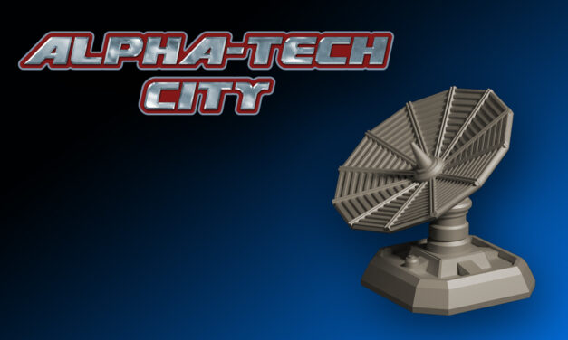 ALPHA-TECH CITY: Satellite Dish FDG0408