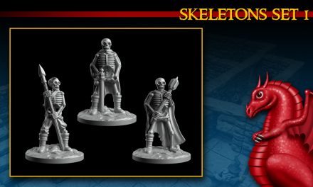 DRAGONLOCK™ Miniatures: Skeletons Set 1 FDG0219