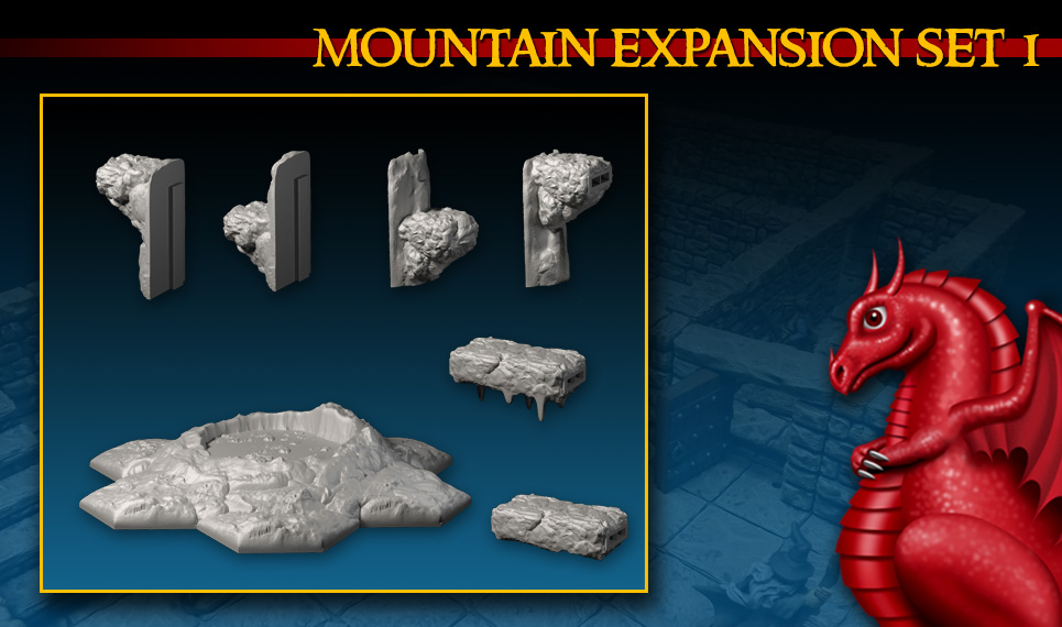 DRAGONLOCK™ Ultimate: Mountain Expansion Set 1 FDG0263