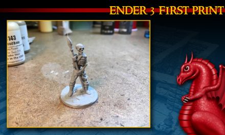 Creality Ender 3 first print!
