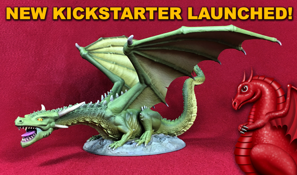 DRAGONLOCK™ Miniatures Kickstarter is LIVE!