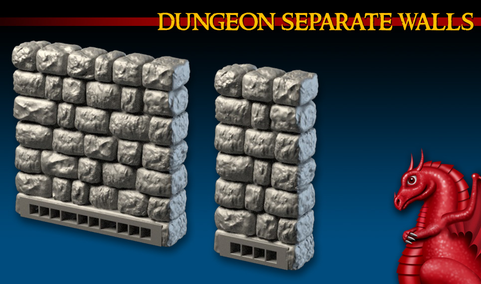 DRAGONLOCK™ Ultimate: Dungeon Separate Walls