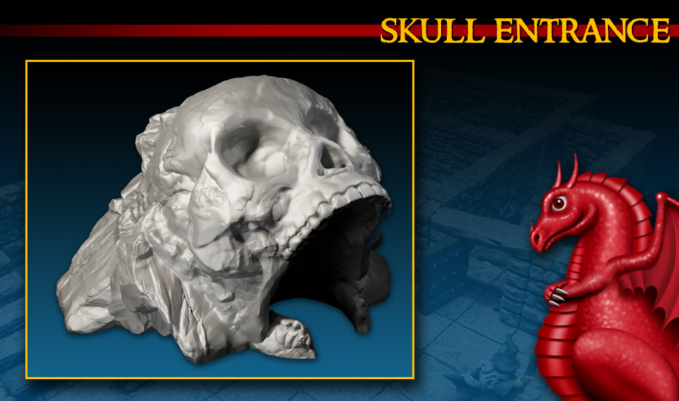DRAGONLOCK™ Ultimate: Skull Entrance