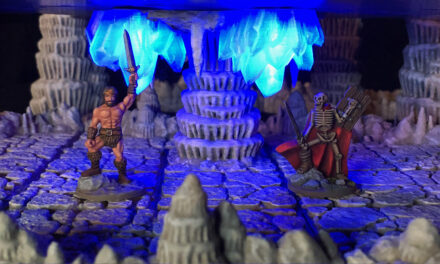 DRAGON TILES: Cavern LED Pillar Tops FDG0363