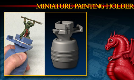 DRAGONLOCK™ Miniatures: Miniature Painting Holder FDG0249